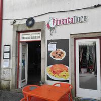 Outside at Pimenta Doce in Viana Do Castelo