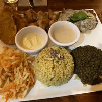 varied assiette   at Veget'Halles in Paris