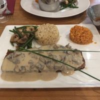 escaloppe of seitan at Veget'Halles in Paris