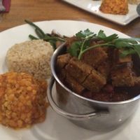 chili vegan  at Veget'Halles in Paris