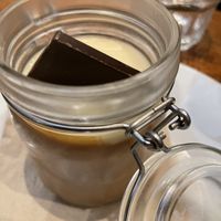 Chocolate and hazelnut cream  at Veget'Halles in Paris