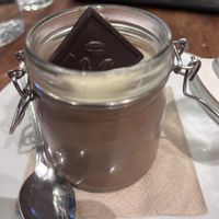 Crème choco noisette  at Veget'Halles in Paris