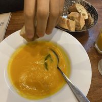 Soupe de Butternut (Entree de Jour)  at Veget'Halles in Paris