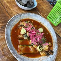 Aguachile is recommended 10/10   at Barba Negra in Holbox