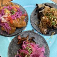 Vegan tacos #Veganuary at Barba Negra in Holbox