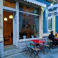 Outside of Pizzastube at Pizzastube in Dresden