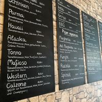 menu  at Pizzastube in Dresden