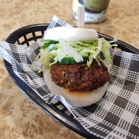 Falafel bao at Hissy Fits Cafe in Tamworth