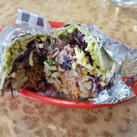 Cauliflower burrito at Hissy Fits Cafe in Tamworth