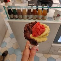 Massa di cacao, fichi, lamponi (di Fanano) at Bloom in Modena