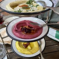 Hummus Trio  at NENI in Hamburg