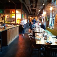 The restaurant  at NENI in Hamburg