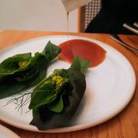 Palate cleanser at Opa in Tel Aviv