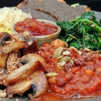 Big breakfast at Ground Yourself Cafe in St Kilda