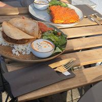 Lasagne and köfte at Happy Food and Health  in Rotterdam