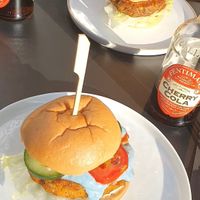 Save the ocean burger at Happy Food and Health  in Rotterdam