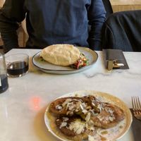 Pancakes and the pita with Dömez at Happy Food and Health  in Rotterdam