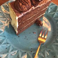 Tiramisu cake - yummy!   at Happy Food and Health  in Rotterdam
