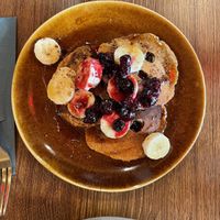 Blueberry pancakes   at Happy Food and Health  in Rotterdam