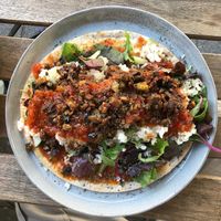 Open Wrap with Meatz at Happy Food and Health  in Rotterdam