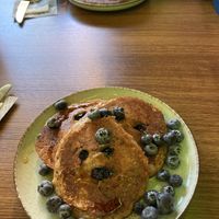 Blueberry pancakes  at Happy Food and Health  in Rotterdam