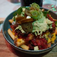 Loaded fries at Happy Food and Health  in Rotterdam