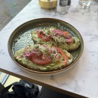 Avocado toast  at Happy Food and Health  in Rotterdam