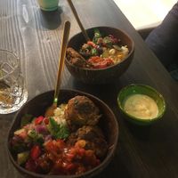 köfte was amazing at Happy Food and Health  in Rotterdam