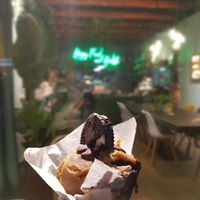 Oreo cupcake with chocolate filling at Happy Food and Health  in Rotterdam