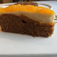 Apricot cheese cake at Happy Food and Health  in Rotterdam