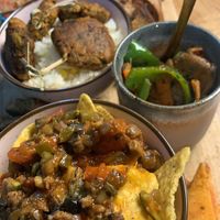 Vegan platter at Happy Food and Health  in Rotterdam