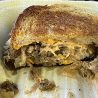 Vegan Rueben  at Pressed Cafe in Nashua