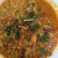 Tamarind leaf curry at The Moon - Old Bagan in Bagan