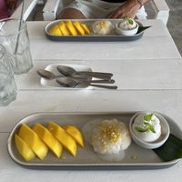 Mango sticky rice   at Whitening in Koh Tao