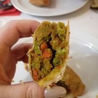 Chamuça de vegetais at Olá Nepal in Lisbon