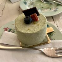 Pistachio Raspberry Tart  at Isabella Glutenfree Pâtisserie - Calwerstr in Stuttgart