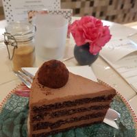 Vegan chocolate cake at Isabella Glutenfree Pâtisserie - Calwerstr in Stuttgart