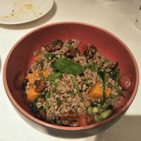 Pumpkin fried rice bowl. at BMS Organics - Nanjing West in Shanghai