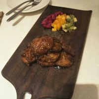 Banana fritters. at BMS Organics - Nanjing West in Shanghai