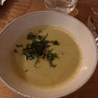 Zucchinisuppe  at Holzhotel Forsthofalm in Leogang
