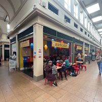 Easy to find in the Grainger Market. at Snackwallah in Newcastle Upon Tyne