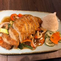 Duck sweet sour at Chay Viet Tadilen Restaurant in Wurzburg