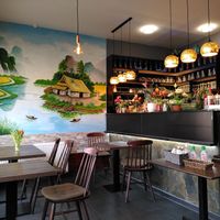 The inside at Chay Viet Tadilen Restaurant in Wurzburg