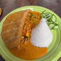 Veganes Huhn mit Erdnusssauce at Chay Viet Tadilen Restaurant in Wurzburg