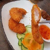 Shrimps at Chay Viet Tadilen Restaurant in Wurzburg