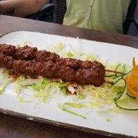 Erdnuss-Hähnchen-Spieße at Chay Viet Tadilen Restaurant in Wurzburg