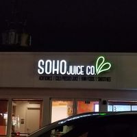 SOHO Juice Co. is almost all vegan and gluten-free.  Yum! at SoHo Juice Co in Winter Park