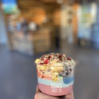 Fresh açaí  at SoHo Juice Co in Winter Park