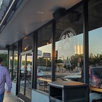 outside at Leguminati Vegan Eatery in Orlando