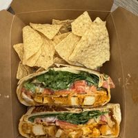 Buffalo Crunchwrap   at Leguminati Vegan Eatery in Orlando